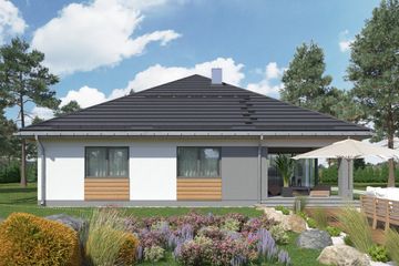  Projekt domu Kordian Atu (1655) (KRD2803) - projekt domu parterowego - Zdjęcie 5