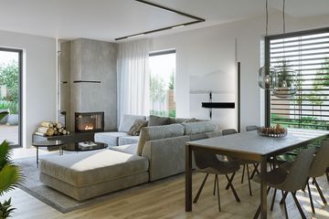  Projekt domu HomeKoncept 72 B (KRX1096) - projekt domu parterowego z poddaszem - Zdjęcie 8