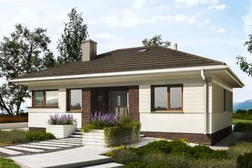  Projekt domu Felek (1656) (KRD2804) - projekt domu parterowego - Zdjęcie 11