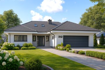  Projekt domu APS 312 (LUA1453) - projekt domu parterowego - Zdjęcie 2