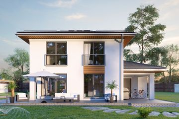  Projekt domu Piryt G1 (1657) (KRD2807) - projekt domu z pełnym piętrem - Zdjęcie 3