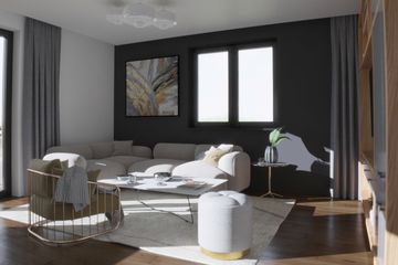  Projekt domu Bartne 39 (KRP2298) - projekt domu parterowego z poddaszem - Zdjęcie 5