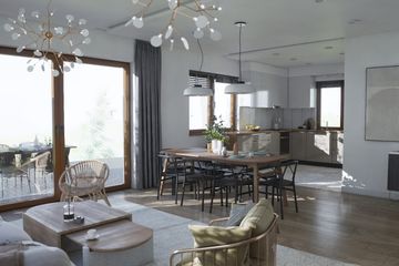  Projekt domu Milicz 53m (KRP2303) - projekt domu parterowego z poddaszem - Zdjęcie 5