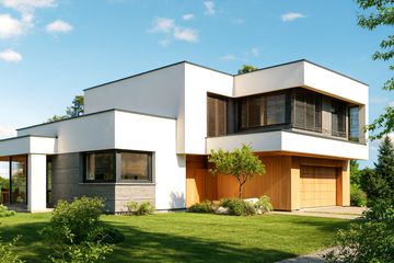  Projekt domu Domidea 102 2G (WAC1097) - projekt domu z pełnym piętrem - Zdjęcie 2