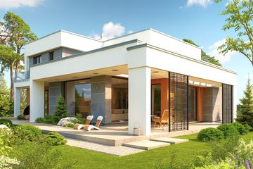  Projekt domu Domidea 102 2G (WAC1097) - projekt domu z pełnym piętrem - Zdjęcie 3