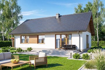  Projekt domu Doppio (WOF1127) - projekt domu parterowego - Zdjęcie 4