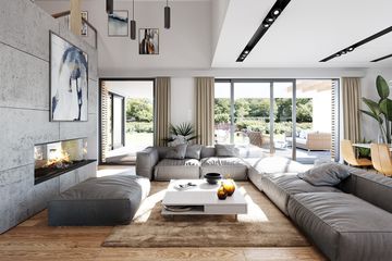  Projekt domu Hiacynt (WAH1953) - projekt domu parterowego z poddaszem - Zdjęcie 7