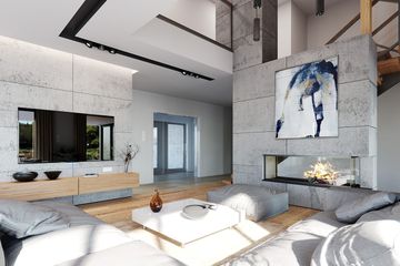  Projekt domu Hiacynt (WAH1953) - projekt domu parterowego z poddaszem - Zdjęcie 9