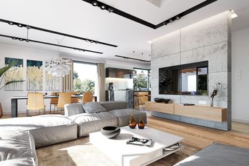  Projekt domu Hiacynt (WAH1953) - projekt domu parterowego z poddaszem - Zdjęcie 10