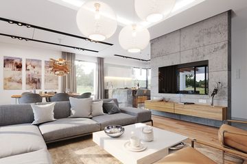  Projekt domu Hiacynt 2 (WAH1954) - projekt domu parterowego - Zdjęcie 6