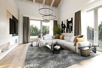  Projekt domu Parterowy wąski 2 (WAH1956) - projekt domu parterowego - Zdjęcie 4