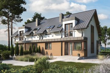  Projekt domu Miłosz Duolit (1661) (KRD2806) - projekt domu parterowego z poddaszem - Zdjęcie 5