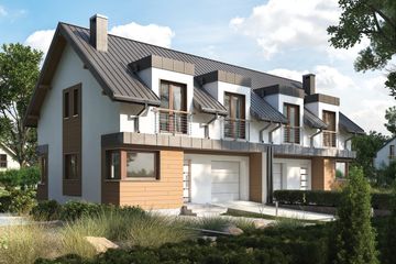  Projekt domu Miłosz Duolit (1661) (KRD2806) - projekt domu parterowego z poddaszem - Zdjęcie 6