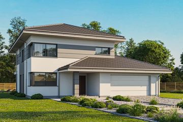  Projekt domu Szmaragd 5 wariant C (WAH1972) - projekt domu z pełnym piętrem - Zdjęcie 1