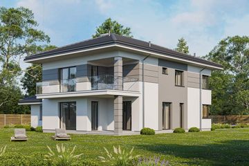  Projekt domu Szmaragd 5 wariant C (WAH1972) - projekt domu z pełnym piętrem - Zdjęcie 2