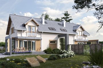  Projekt domu Emilia Duo (1659) (KRD2809) - projekt domu parterowego z poddaszem - Zdjęcie 3