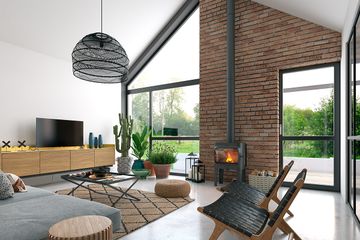  Projekt domu Ekonomiczny 5 (WAW1128) - projekt domu parterowego - Zdjęcie 6