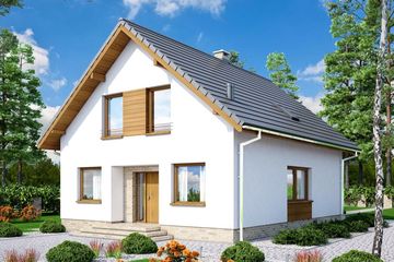  Projekt domu Lungo 3 (WOF1131) - projekt domu parterowego z poddaszem - Zdjęcie 1