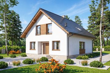  Projekt domu Lungo 3 (WOF1131) - projekt domu parterowego z poddaszem - Zdjęcie 1