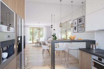  Projekt domu Lungo 3 (WOF1131) - projekt domu parterowego z poddaszem - Zdjęcie 6