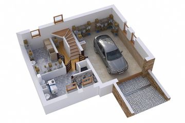  Projekt domu BW-36 wariant 11 podpiwniczony (JGC1223) - projekt domu parterowego z poddaszem - Zdjęcie 4