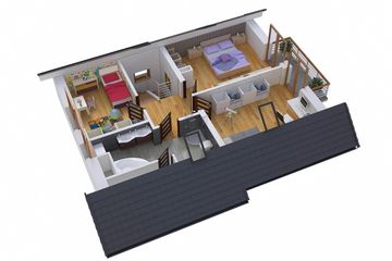  Projekt domu BW-36 wariant 11 podpiwniczony (JGC1223) - projekt domu parterowego z poddaszem - Zdjęcie 6