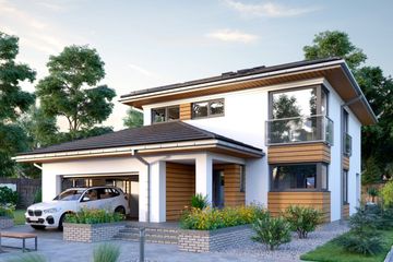  Projekt domu Piryt G2 (1662) (KRD2810) - projekt domu z pełnym piętrem - Zdjęcie 1