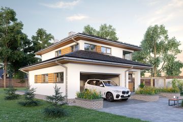  Projekt domu Piryt G2 (1662) (KRD2810) - projekt domu z pełnym piętrem - Zdjęcie 5