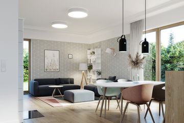  Projekt domu E-254 (WAX1165) - projekt domu parterowego z poddaszem - Zdjęcie 4