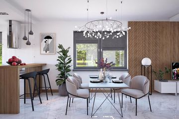  Projekt domu Pomelo (WOF1132) - projekt domu parterowego z poddaszem - Zdjęcie 7