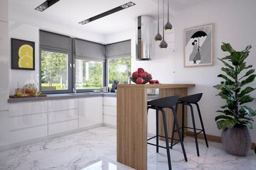  Projekt domu Pomelo (WOF1132) - projekt domu parterowego z poddaszem - Zdjęcie 8