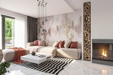 Projekt domu Pomelo - parterowy z poddaszem dom o powierzchni 139,16 m², dach dwuspadowy - ujęcie 8