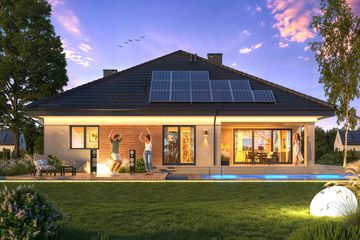 Projekt domu Fabian 3 - parterowy dom o powierzchni 148,80 m², dach namiotowy - ujęcie 8