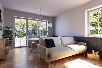  Projekt domu uA132 (WCB1174) - projekt domu parterowego z poddaszem - Zdjęcie 6