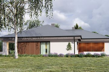  Projekt domu uA9v1 (WCB1178) - projekt domu parterowego - Zdjęcie 3