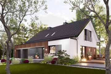  Projekt domu Domidea 64 2G (WAC1098) - projekt domu parterowego z poddaszem - Zdjęcie 5