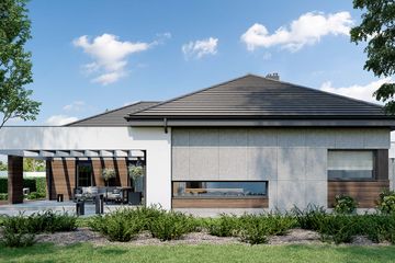  Projekt domu HomeKoncept 26 wariant 02 (KRX1104) - projekt domu parterowego - Zdjęcie 5