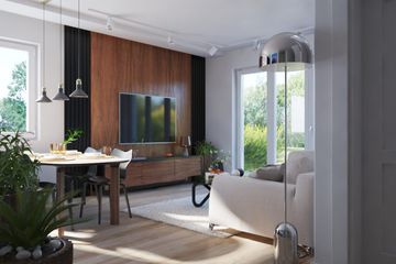  Projekt domu Stopnica 3m (KRP2323) - projekt domu parterowego z poddaszem - Zdjęcie 3