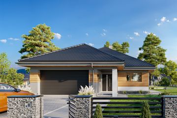  Projekt domu Koniczynka Rex G2 (1663) (KRD2812) - projekt domu parterowego - Zdjęcie 6