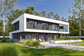  Projekt domu Wyszukany D64 (WWB1072) - projekt domu z pełnym piętrem - Zdjęcie 2