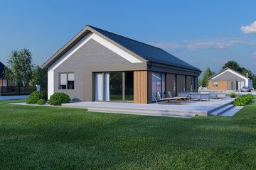  Projekt domu Sej-pro 026 energo (ELW1018) - projekt domu parterowego - Zdjęcie 2