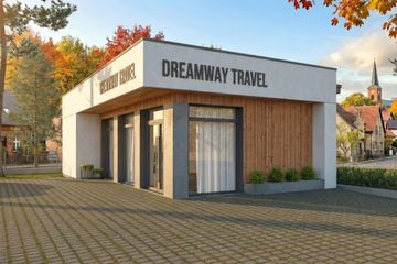  Projekt budynku usługowego Lapideus I (SLS1154) - projekt budynku parterowego - Zdjęcie 2