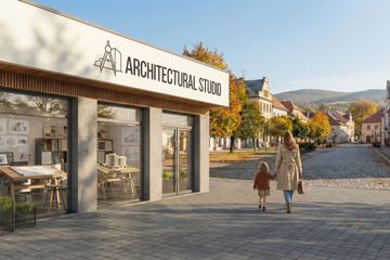  Projekt budynku usługowego Lapideus I (SLS1154) - projekt budynku parterowego - Zdjęcie 8