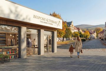  Projekt budynku usługowego Lapideus I (SLS1154) - projekt budynku parterowego - Zdjęcie 9