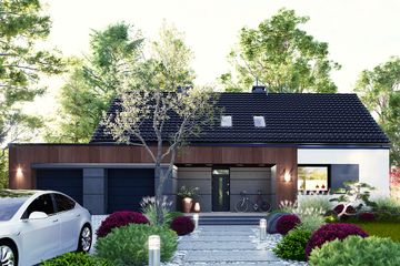  Projekt domu Domidea 64 2G w2 (WAC1099) - projekt domu parterowego z poddaszem - Zdjęcie 7