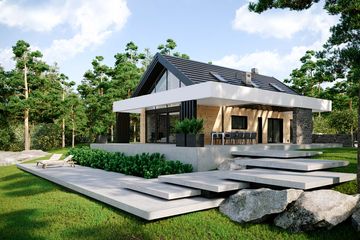  Projekt domu HomeKoncept 66 (KRX1106) - projekt domu parterowego z poddaszem - Zdjęcie 5