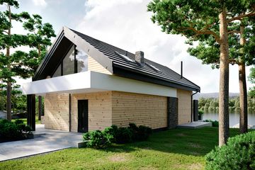  Projekt domu HomeKoncept 66 (KRX1106) - projekt domu parterowego z poddaszem - Zdjęcie 7