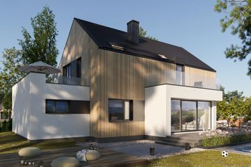  Projekt domu Antares (1669) (KRD2814) - projekt domu parterowego z poddaszem - Zdjęcie 5