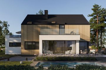  Projekt domu Antares (1669) (KRD2814) - projekt domu parterowego z poddaszem - Zdjęcie 6