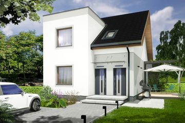  Projekt domu Paweł i Gaweł 2A (WRD2824) - projekt domu z pełnym piętrem - Zdjęcie 1